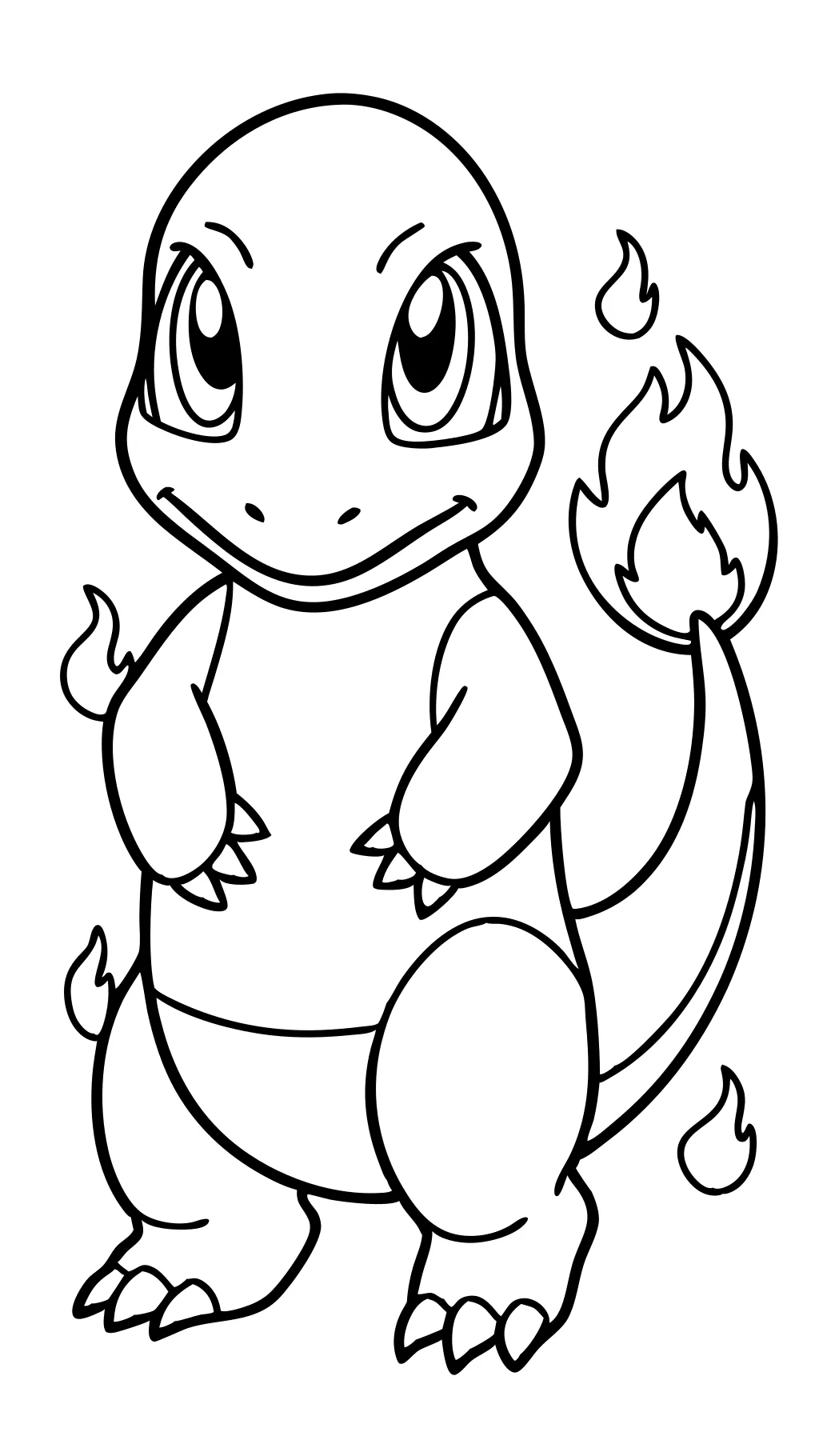 Páginas para colorear de Charmander